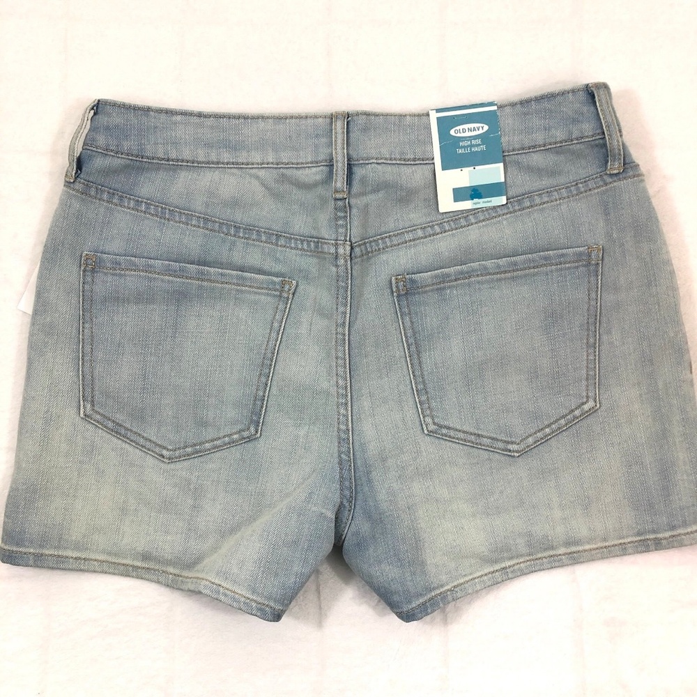 NWT Old Navy High Rise Jean Shorts - Picture 2 of 4